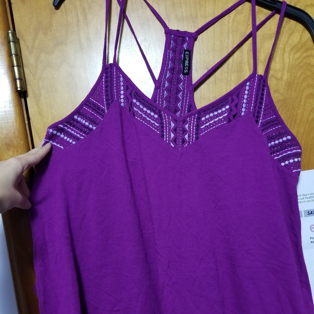 Strappy tank top